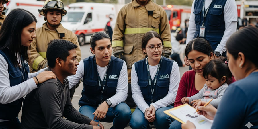 ESTUDIANTES IBERO BRINDARÁN ATENCIÓN PSICOSOCIAL A VÍCTIMAS Y RESCATISTAS DE EXPLOSIÓN DE PIPA EN IZTAPALAPA ESTUDIANTES IBERO BRINDARÁN ATENCIÓN PSICOSOCIAL A VÍCTIMAS Y RESCATISTAS DE EXPLOSIÓN DE PIPA EN IZTAPALAPA