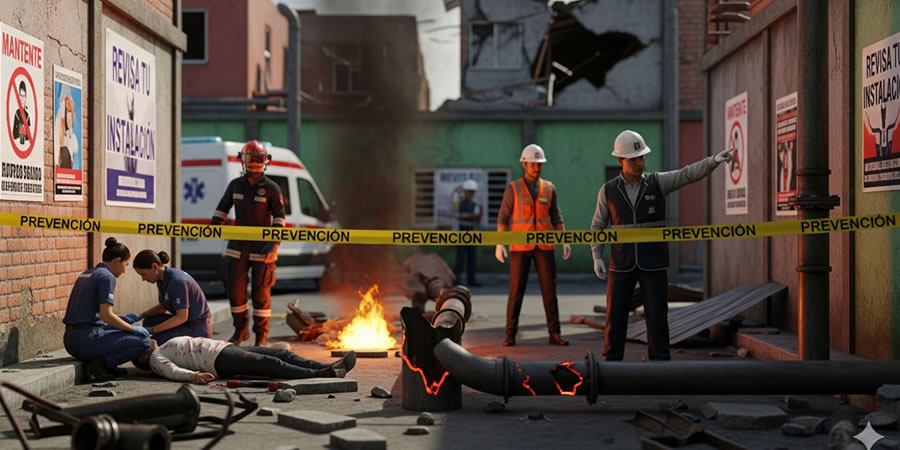 EXPLOSIÓN DE PIPA EN IZTAPALAPA: UNA TRAGEDIA QUE OBLIGA A REFORZAR LA PREVENCIÓN EXPLOSIÓN DE PIPA EN IZTAPALAPA: UNA TRAGEDIA QUE OBLIGA A REFORZAR LA PREVENCIÓN